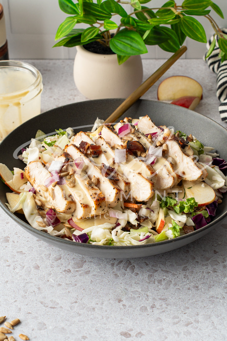 Honey Dijon Chicken Bacon Apple Crunch Slaw Exclusive