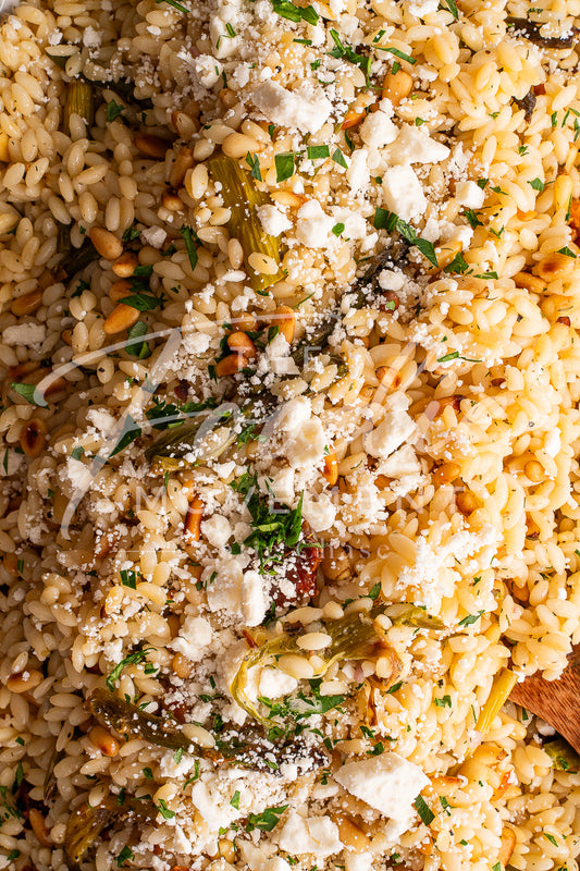 Orzo Pasta Salad with Asparagus and Sun-dried Tomatoes +VIDEO Exclusive